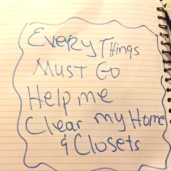 HELP ME CLEAR OUT MY CLOSET AND ROOM AND HOME. EVERYTHING MUST GO. .🥰🙏🤩 - Picture 1 of 8
